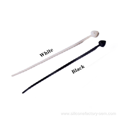 Silicone Cable Ties Wholesale Silicone Plastic Cable Ties